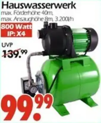 Wreesmann Hauswasserwerk Angebot