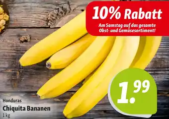 Nah & Frisch Chiquita Bananen Angebot