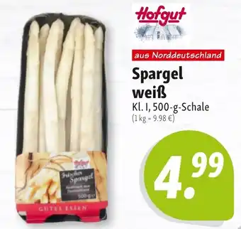 Nah & Frisch Hofgut Spargel weiß Angebot