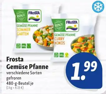 Nah & Frisch Frosta Gemüse Pfanne Angebot