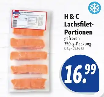 Nah & Frisch H & C Lachsfilet- Portionen Angebot