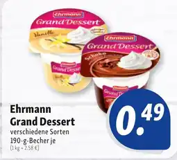 Nah & Frisch Ehrmann Grand Dessert Angebot