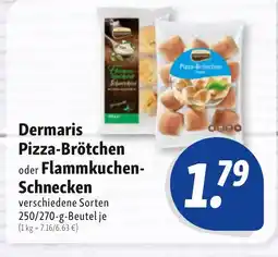 Nah & Frisch Dermaris Pizza-Brötchen oder Flammkuchen- Schnecken Angebot