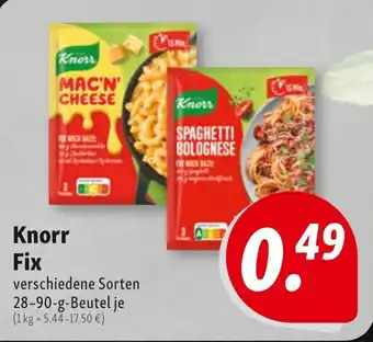 Nah & Frisch Knorr Fix Angebot