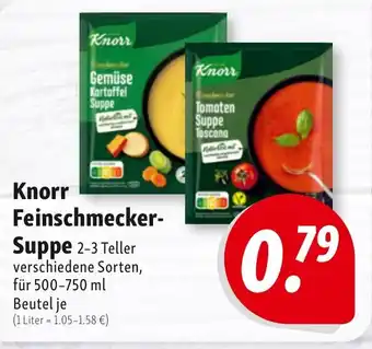 Nah & Frisch Knorr Feinschmecker- Suppe Angebot