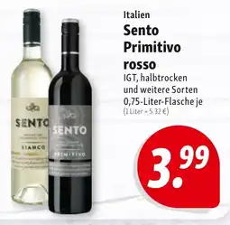 Nah & Frisch Sento Primitivo rosso IGT, halbtrocken Angebot