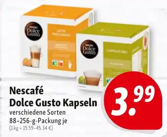 Nah & Frisch Nescafé Dolce Gusto Kapseln Angebot