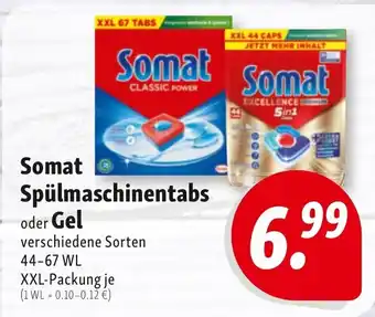 Nah & Frisch Somat Spülmaschinentabs oder Gel Angebot