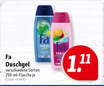 Nah & Frisch Fa Duschgel Angebot