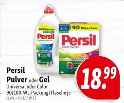 Nah & Frisch Persil Pulver oder Gel Universal oder Color Angebot