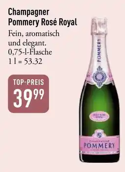 Galeria Markthalle Champagner Pommery Rosé Royal Angebot