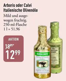 Galeria Markthalle Arboris oder Calvi Italienische Olivenöle Angebot