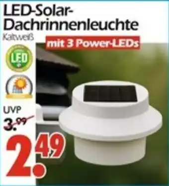 Wreesmann LED-Solar- Dachrinnenleuchte Angebot