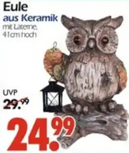 Wreesmann Eule aus Keramik Angebot