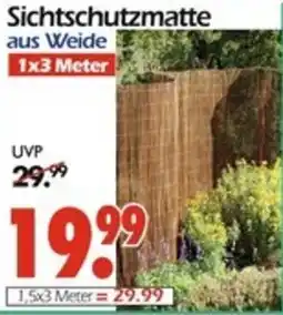 Wreesmann Sichtschutzmatte Angebot