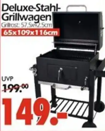 Wreesmann Deluxe-Stahl- Grillwagen Angebot