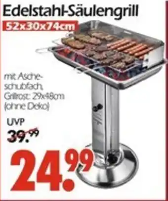 Wreesmann Edelstahl-Säulengrill Angebot