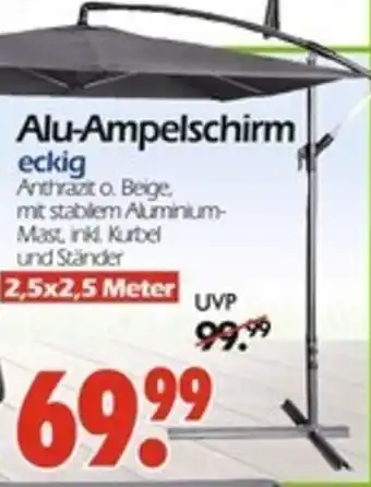 Wreesmann Alu-Ampelschirm Angebot