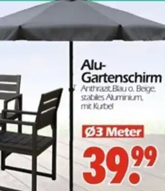 Wreesmann Alu- Gartenschirm Angebot