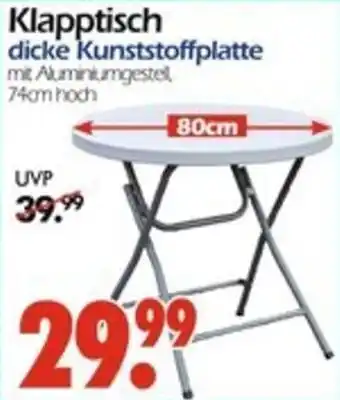 Wreesmann Klapptisch Angebot