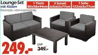 Wreesmann Lounge-Set mit Kissen Angebot
