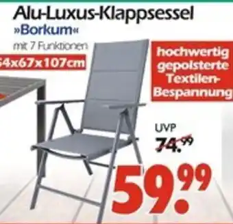 Wreesmann Alu-Luxus-Klappsessel Angebot