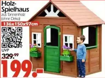 Wreesmann Holz- Spielhaus Angebot