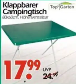 Wreesmann Klappbarer Campingtisch Angebot