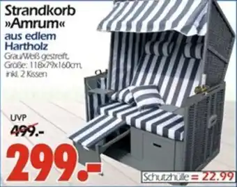 Wreesmann Strandkorb Amrum Angebot