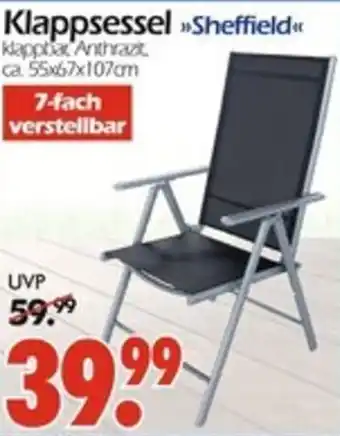 Wreesmann Klappsessel Sheffield Angebot