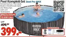 Wreesmann Bestway Pool Komplett-Set Steel Pro MAX Angebot