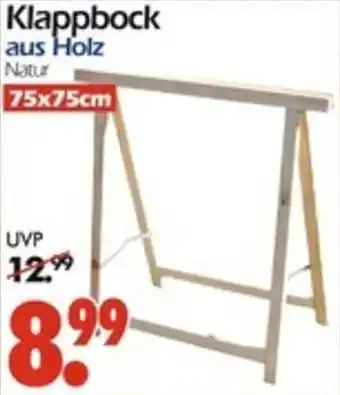 Wreesmann Klappbock aus Holz Angebot