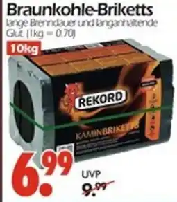 Wreesmann REKORD Braunkohle-Briketts Angebot
