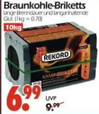 Wreesmann REKORD Braunkohle-Briketts Angebot