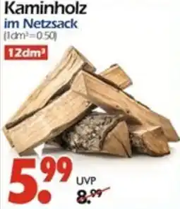 Wreesmann Kaminholz im Netzsack Angebot