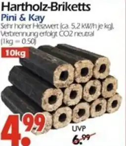 Wreesmann Hartholz-Briketts Pini & Kay Angebot