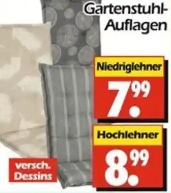 Wreesmann Gartenstuhl- Auflagen Angebot