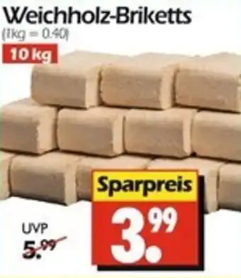 Wreesmann Weichholz-Briketts Angebot