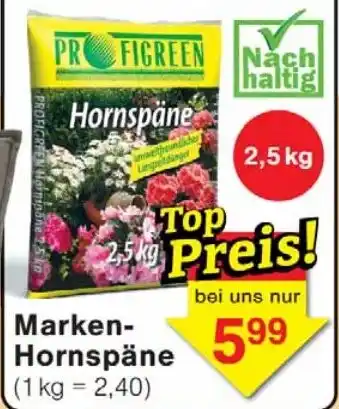 Wiglo Wunderland PROFIGREEN Marken Hornspäne Angebot