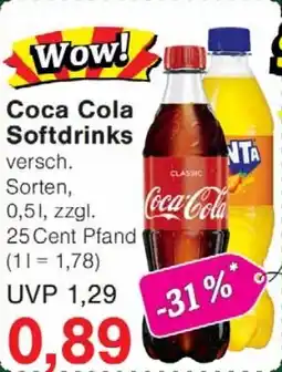 Wiglo Wunderland Coca Cola Softdrinks Angebot