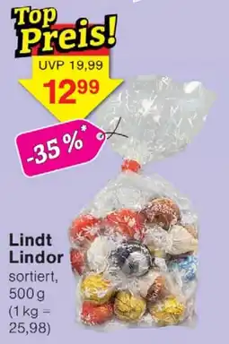 Wiglo Wunderland Lindt Lindor Angebot