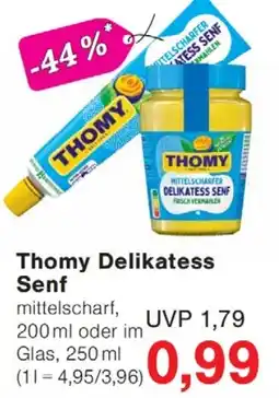 Wiglo Wunderland Thomy Delikatess Senf Angebot