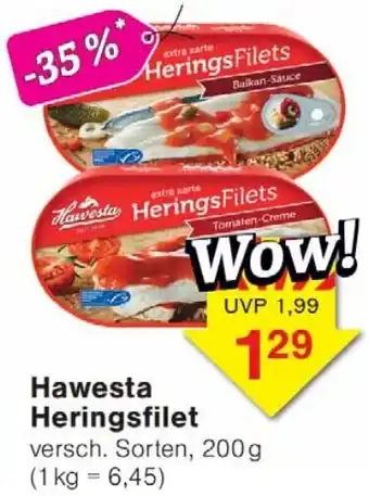 Wiglo Wunderland Hawesta Heringsfilet Angebot