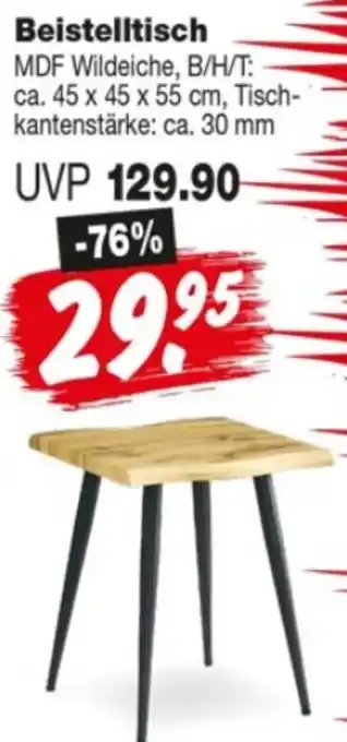 Repo Markt Beistelltisch Angebot