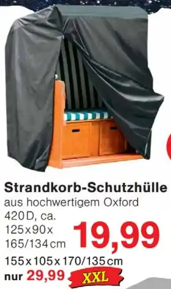 Wiglo Wunderland Strandkorb-Schutzhülle Angebot