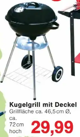 Wiglo Wunderland Kugelgrill mit Deckel Angebot