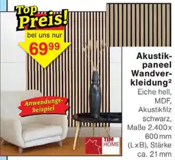 Wiglo Wunderland TIM HOME Akustikpaneel Wandverkleidung Angebot