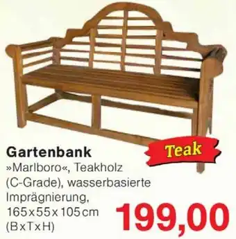 Wiglo Wunderland Gartenbank Angebot