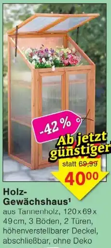Wiglo Wunderland Holz Gewächshaus Angebot
