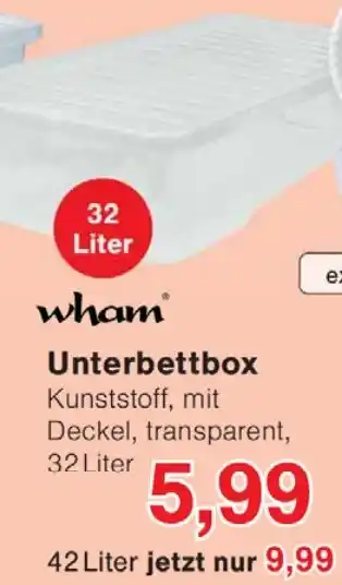 Wiglo Wunderland wham Unterbettbox Angebot